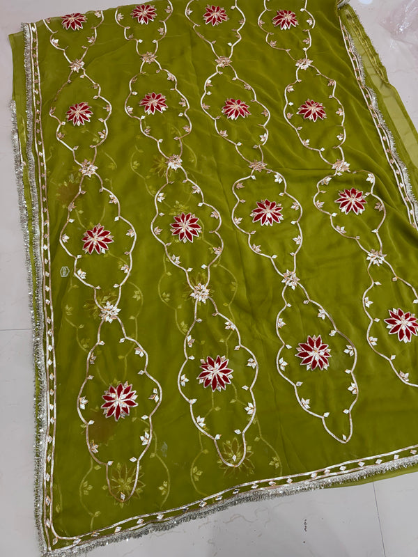 Kacha Gota Saree