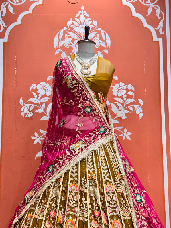 Rajwadi Lehenga
