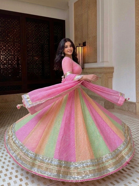 Leheriya Lehenga