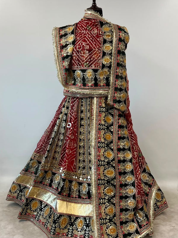 Rajwadi Lehenga