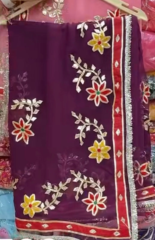 Flower Saree
