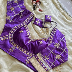Aangi Gazi Silk Blouse