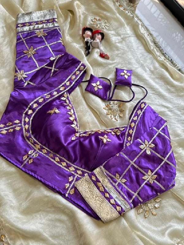 Aangi Gazi Silk Blouse