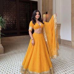 Leheriya Lehenga