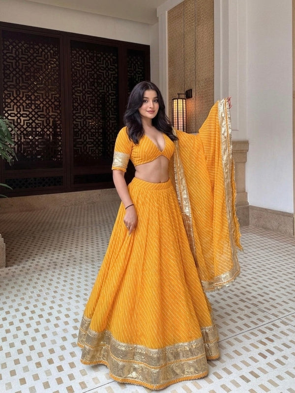 Leheriya Lehenga