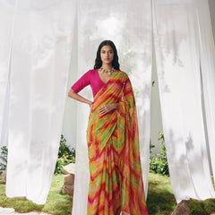 Leheriya Saree