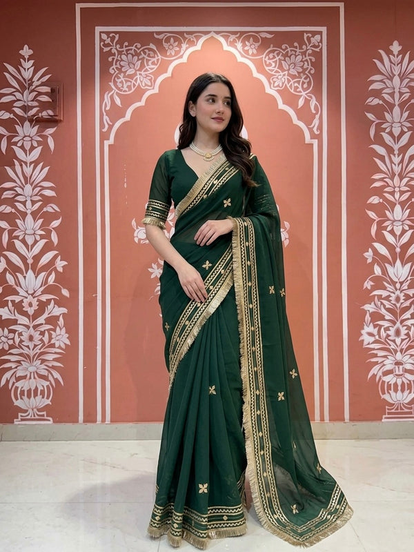 Kacha Gota Saree