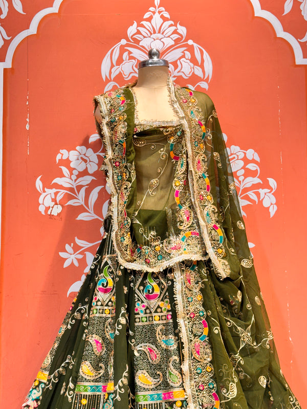 Rajwadi Lehenga