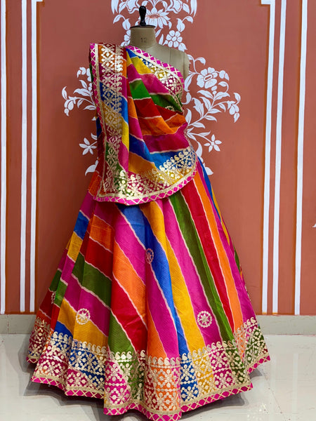 KOTA DORIYA GOTA PATTI LEHENGA
