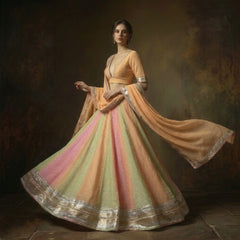Leheriya Lehenga