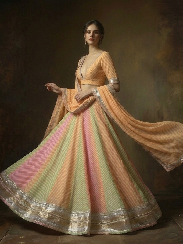Leheriya Lehenga