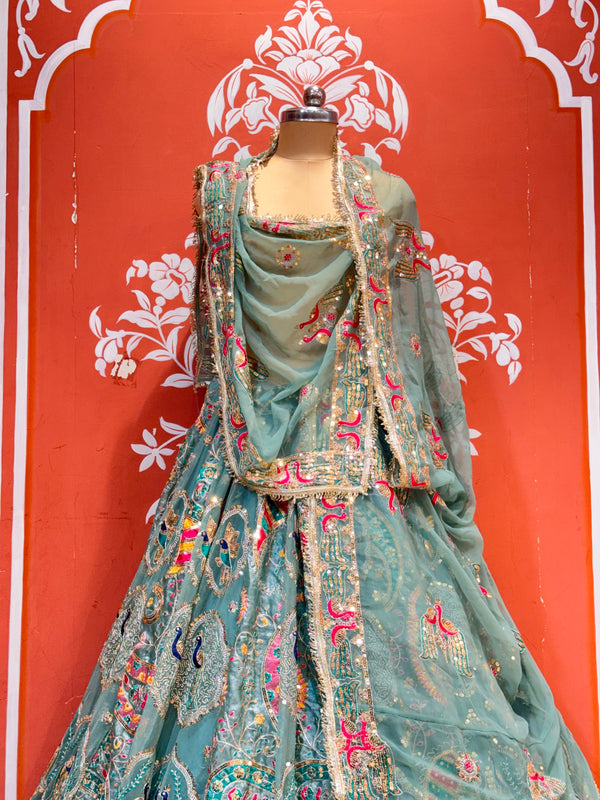 Rajwadi Lehenga