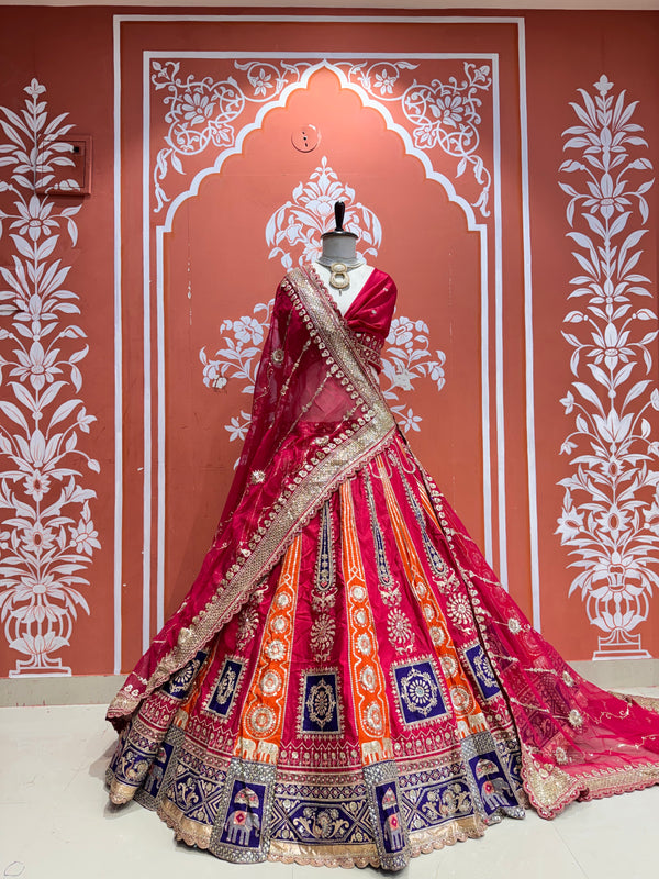 Rajwadi Lehenga