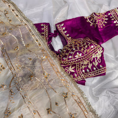 Cosmos Tissue Silk Saree