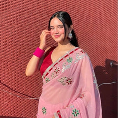 Flower Saree