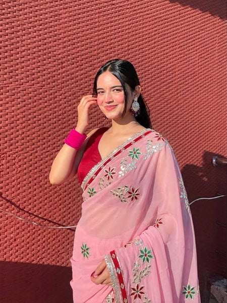 Flower Saree