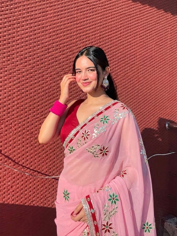 Flower Saree