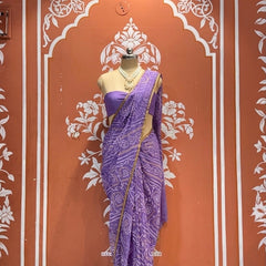 Bandhej Saree