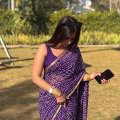 Bandhej Saree