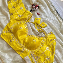 Aangi Gazi Silk Blouse