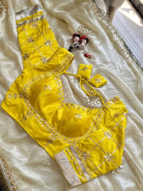 Aangi Gazi Silk Blouse