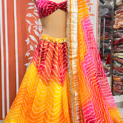 Leheriya Lehenga