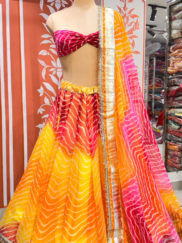 Leheriya Lehenga