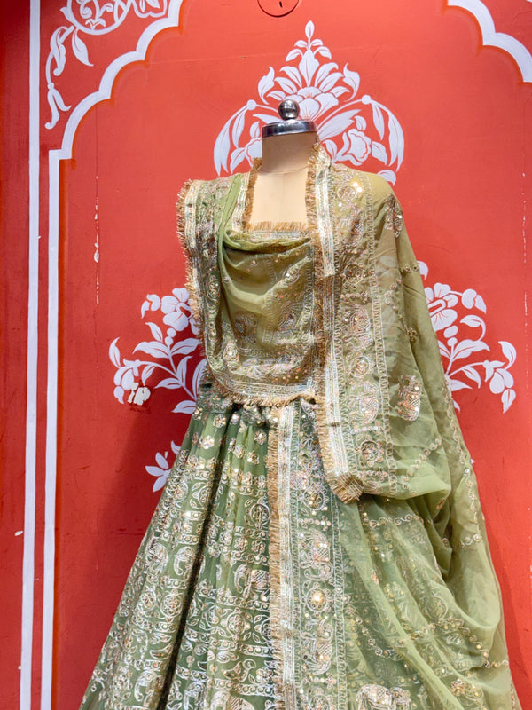 Rajwadi Lehenga
