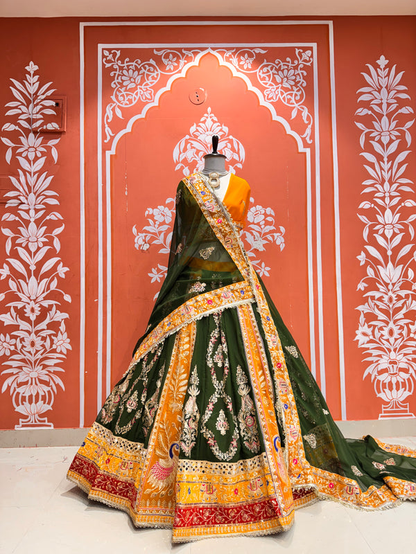 Rajwadi Lehenga