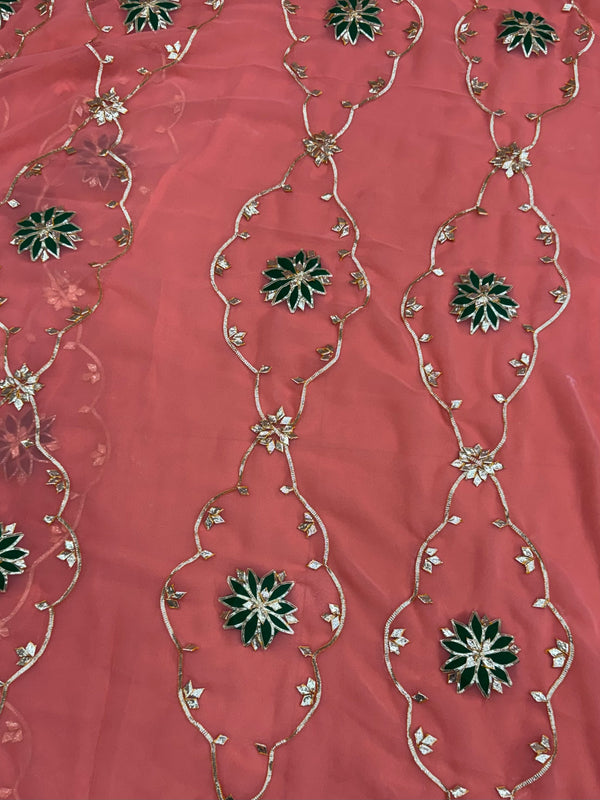 Kacha Gota Saree