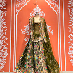Rajwadi Lehenga