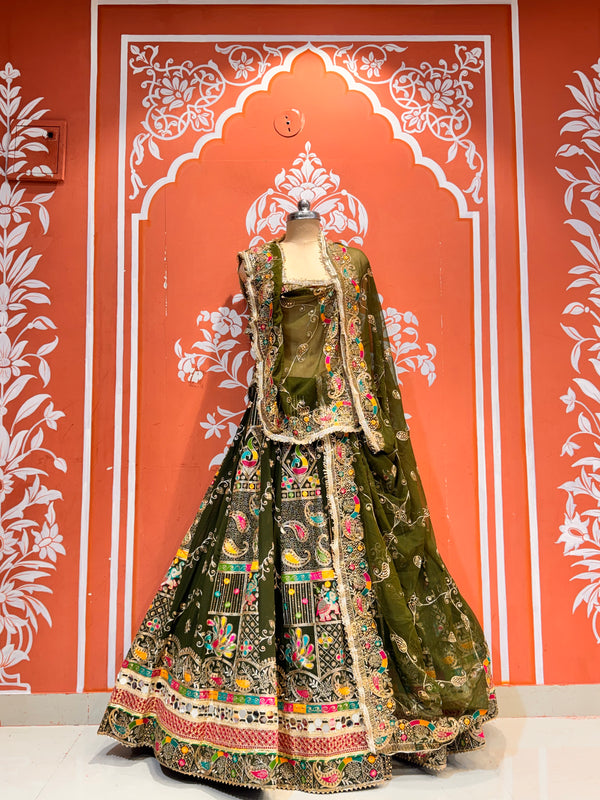 Rajwadi Lehenga