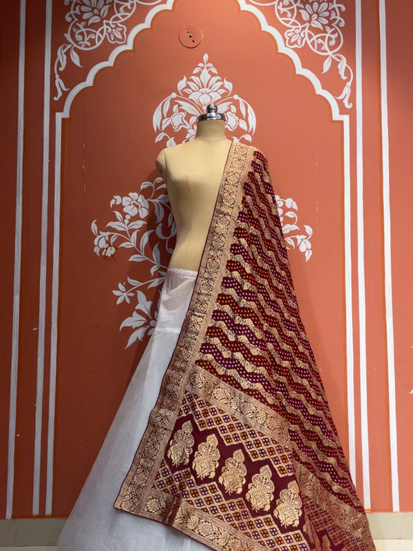 Pure Khaddi Georgette Dupatta