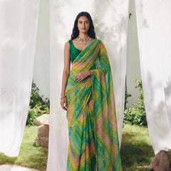 Leheriya Saree