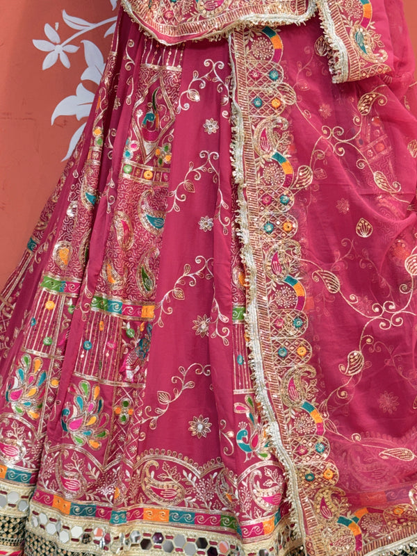 Rajwadi Lehenga