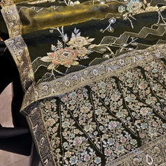 Pure Khaddi Georgette Saree
