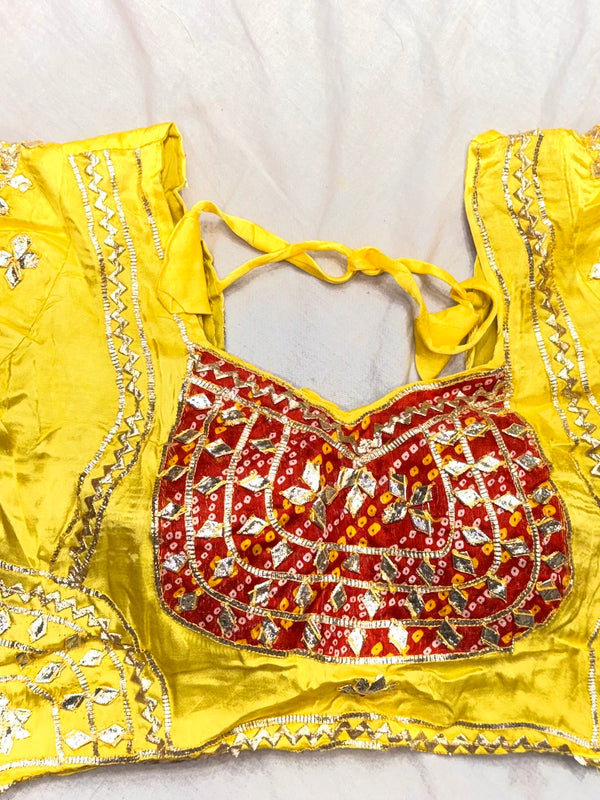 Aangi Gazi Silk Blouse