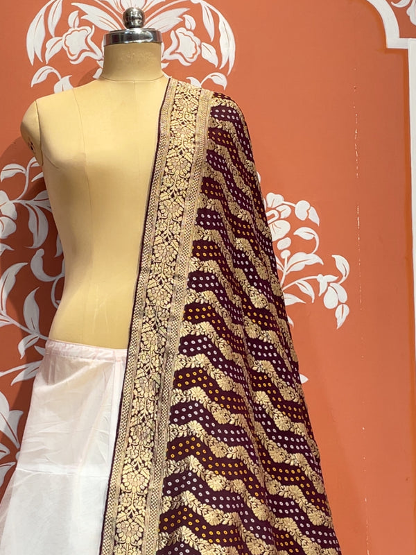 Pure Khaddi Georgette Dupatta