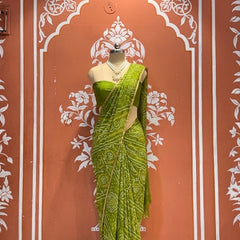 Bandhej Saree
