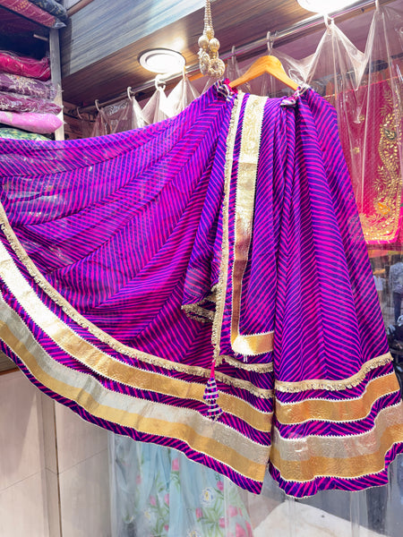 Leheriya Lehenga