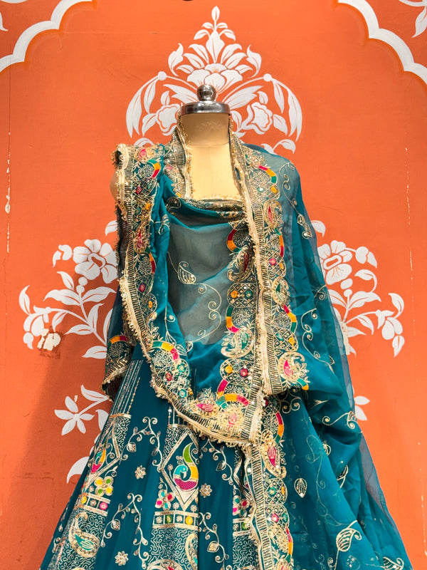 Rajwadi Lehenga
