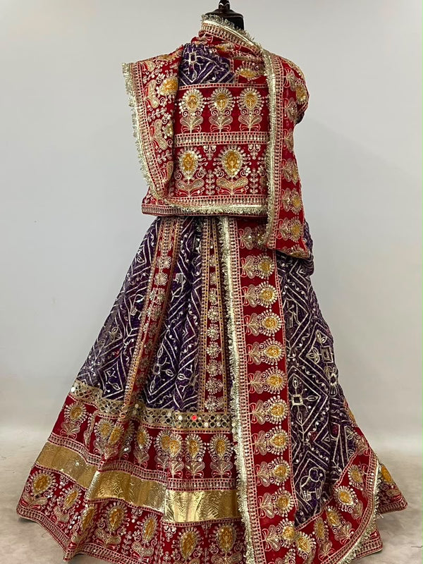 Rajwadi Lehenga