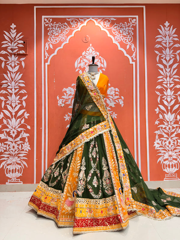 Rajwadi Lehenga