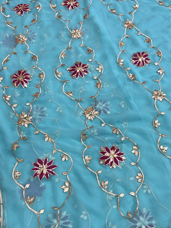 Kacha Gota Saree