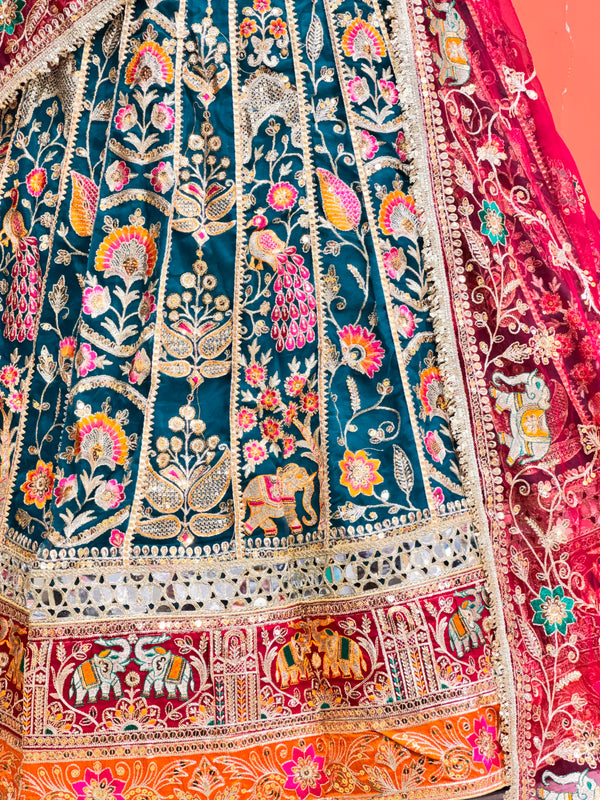Rajwadi Lehenga