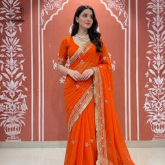 Kacha Gota Saree