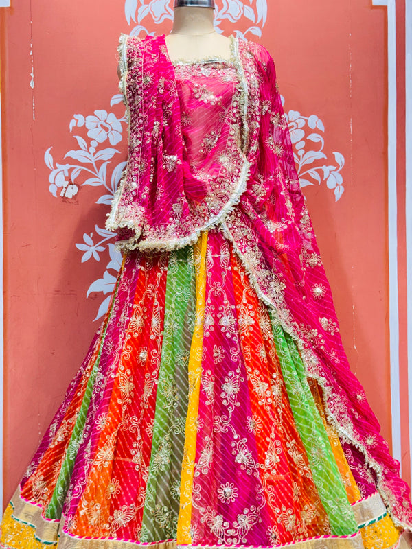 Rajwadi Lehenga