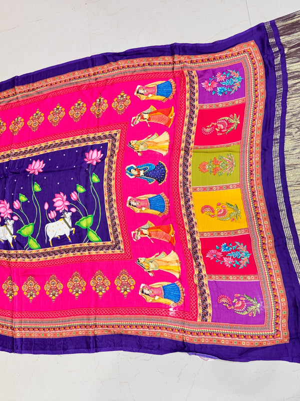 Gajji Silk Dupatta