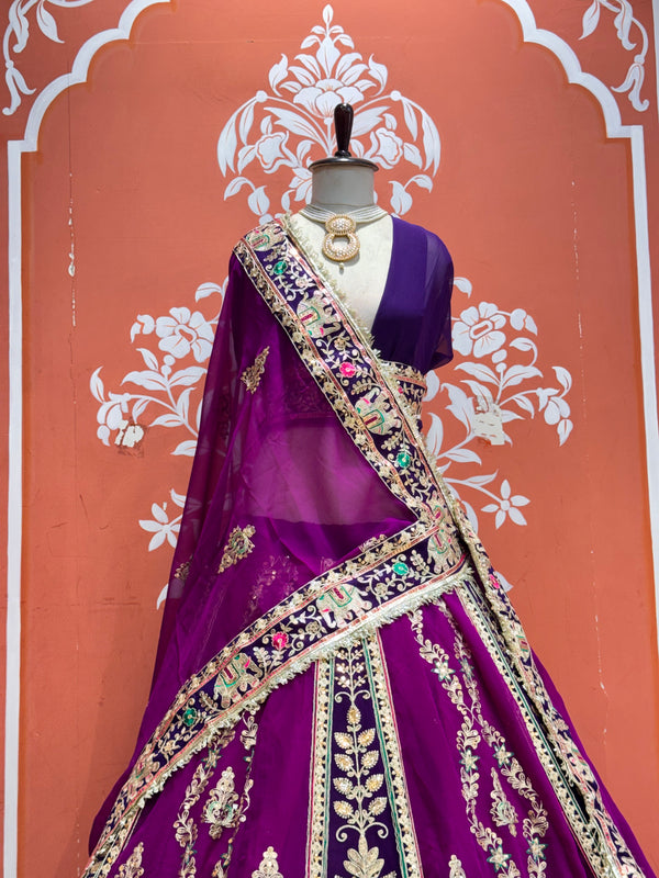 Rajwadi Lehenga