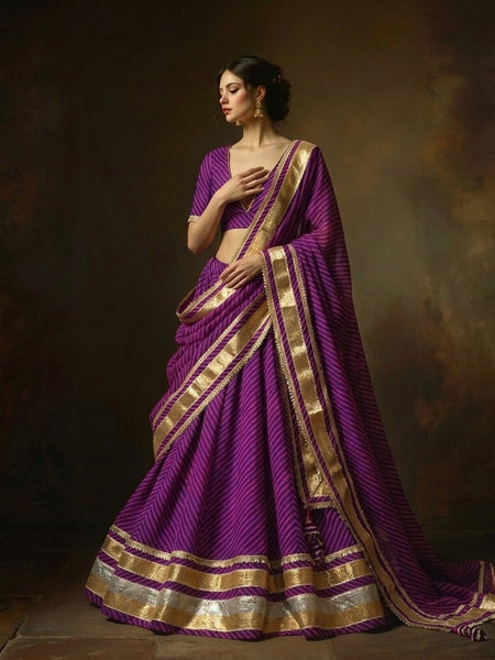 Leheriya Lehenga